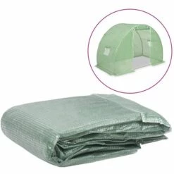 VidaXL Couverture De Remplacement De Serre (4,5 M²) 300x150x200cm Vert