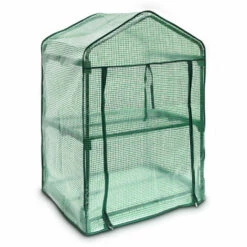 Relaxdays Serre De Jardin 60 X 46 Cm 2 étages Étagère Avec Bâche Amovible Balcon Terrasse Tente -France Serre de jardin Soldes 2022 40010053 3