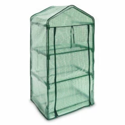 Relaxdays Serre De Jardin 60 X 46 Cm 3 étages Étagère Avec Bâche Amovible Balcon Terrasse Tente -France Serre de jardin Soldes 2022 40010059 3