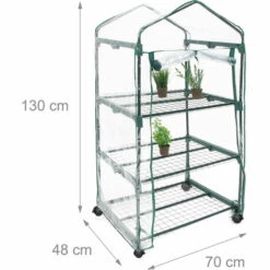 Relaxdays Serre De Jardin Avec Housse Roulette 3 Niveaux 130 X 70 X 48 Cm 11 Relaxdays Serre De Jardin Avec Housse Roulette 3 Niveaux 130 X 70 X 48 Cm -France Serre de jardin Soldes 2022 40010069 5