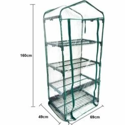 BARES Housse De Serre à 2 étages En PVC - Housse De Rechange Pour Mini Serre De Jardin Pour Intérieur Ou Extérieur (support En Fer Non Inclus) 9 BARES Housse De Serre à 2 étages En PVC - Housse De Rechange Pour Mini Serre De Jardin Pour Intérieur Ou Extérieur (support En Fer Non Inclus) -France Serre de jardin Soldes 2022 40102378 3