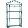 Serre De Jardin PVC/Acero Gardiun Leaf I 3 Étagères 69x49x130 Cm Vert Fermeture Glissière -France Serre de jardin Soldes 2022 41507599 1