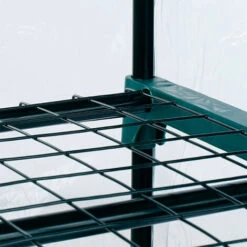 Serre De Jardin PVC/Acero Gardiun Leaf I 3 Étagères 69x49x130 Cm Vert Fermeture Glissière -France Serre de jardin Soldes 2022 41507599 5