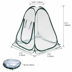 GUAZHUNIFR Serres De Culture En PVC Pour Intérieur Ou Extérieur Mini Serre De Jardin, Petite Couverture Portable Pour Plantes De Jardin 70 X 70 X 80 Cm -France Serre de jardin Soldes 2022 42063675 2