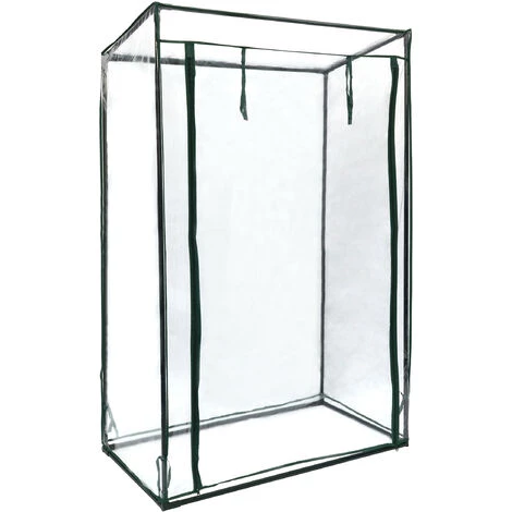 Relaxdays Serre De Jardin à Tomates TOMMY Tente Pour Plantes Protection Des Légumes Toit 150 X 100 X 50 Cm, PVC 4 Relaxdays Serre De Jardin à Tomates TOMMY Tente Pour Plantes Protection Des Légumes Toit 150 X 100 X 50 Cm, PVC – Image 2