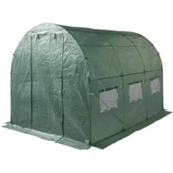 TERRE JARDIN Serre De Jardin Tunnel 6m2 Avec Bâche Renforcée -France Serre de jardin Soldes 2022 4489932 3