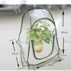 PERLE RARE Tente D'hiver Serre Végétale Serre Végétale Serre Végétale Mini Dressing Protection Hivernale -France Serre de jardin Soldes 2022 45927215 4