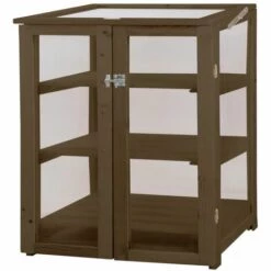 ESSCHERTDESIGN Esschert Design Serre S Marron - Brun -France Serre de jardin Soldes 2022 48883229 2