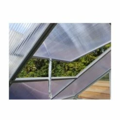Serre De Jardin 4.75 M² En Aluminium Avec Porte Et Fenêtre D'aération - 190x250 Cm - Plantiflex -France Serre de jardin Soldes 2022 491903 3