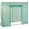 SPETEBO Serre à Tomates - Vert - 200x77x169cm -France Serre de jardin Soldes 2022 49193281 1