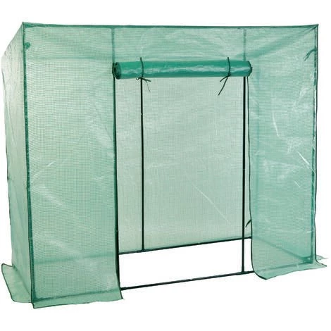 SPETEBO Serre à Tomates - Vert - 200x77x169cm 3 SPETEBO Serre à Tomates - Vert - 200x77x169cm