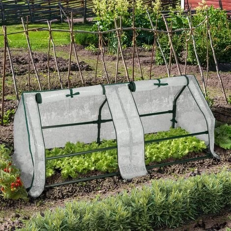 IDMARKET Serre Châssis De Jardin Spéciale Forçage L.120 CM Blanche 3 IDMARKET Serre Châssis De Jardin Spéciale Forçage L.120 CM Blanche