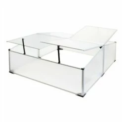 HELLOSHOP26 Mini Serre Jardin Double Aluminium Et Polycarbonate 100 X 120 X 40 Cm Ouverture Par Vérin Potager Extérieur - Vert 6 HELLOSHOP26 Mini Serre Jardin Double Aluminium Et Polycarbonate 100 X 120 X 40 Cm Ouverture Par Vérin Potager Extérieur - Vert -France Serre de jardin Soldes 2022 50062251 2