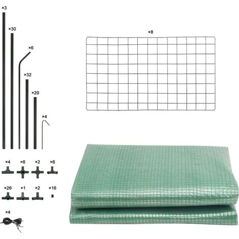 FLO Serre - PE - 195x143x143 Cm 4 FLO Serre - PE - 195x143x143 Cm – Image 2