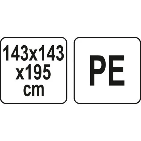 FLO Serre - PE - 195x143x143 Cm 6 FLO Serre - PE - 195x143x143 Cm – Image 4