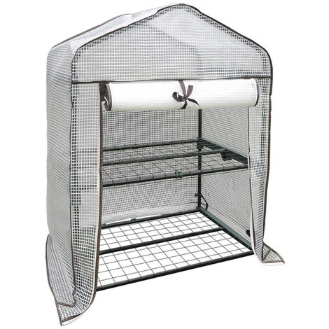 PAPILLON PE Serre Portable 2 Niveaux 69x49x95 Cms. 3 PAPILLON PE Serre Portable 2 Niveaux 69x49x95 Cms.