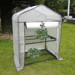 PAPILLON PE Serre Portable 2 Niveaux 69x49x95 Cms. 7 PAPILLON PE Serre Portable 2 Niveaux 69x49x95 Cms. -France Serre de jardin Soldes 2022 51269949 3