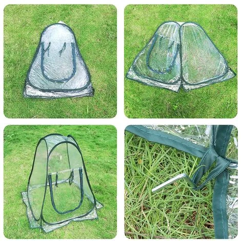 Serres De Culture En PVC Pour Intérieur Ou Extérieur Mini Serre De Jardin, Petite Couverture Portable Pour Plantes De Jardin 70 X 70 X 80 Cm,Starlight 6 Serres De Culture En PVC Pour Intérieur Ou Extérieur Mini Serre De Jardin, Petite Couverture Portable Pour Plantes De Jardin 70 X 70 X 80 Cm,Starlight – Image 4