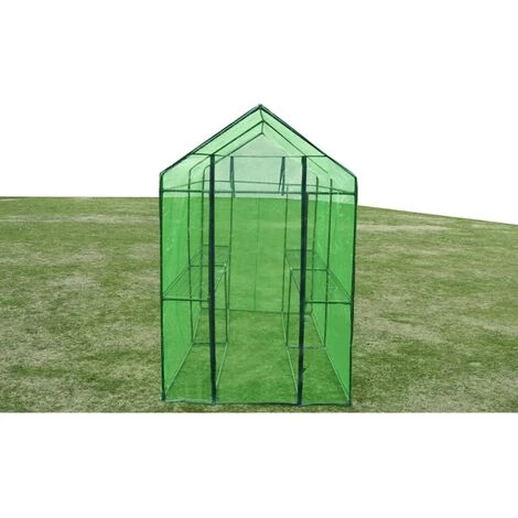 YOUTHUP Serre Acier 120 X 240 X 190 Cm (l X L X H) 6 YOUTHUP Serre Acier 120 X 240 X 190 Cm (l X L X H) – Image 4