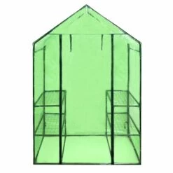 YOUTHUP Serre De Jardin à 4 étagères - Vert -France Serre de jardin Soldes 2022 51866770 3