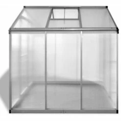 YOUTHUP Serre Aluminium Renforcé 3,46 M2 - Transparent -France Serre de jardin Soldes 2022 51867085 3