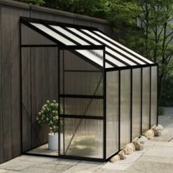 Topdeal Serre Anthracite Aluminium 6,23 M³ FF312046_FR