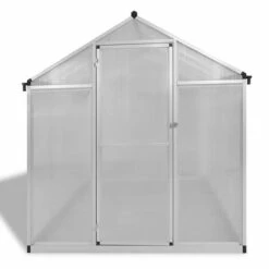 Topdeal Serre Renforcée En Aluminium Avec Cadre De Base 4,6 M² VDFF26454_FR -France Serre de jardin Soldes 2022 52101766 3