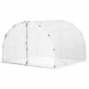 Outsunny Serre De Jardin Tunnel Surface Sol 8,38 M² Châssis Tubulaire Renforcé 24 Mm Double Porte Avec Poignées Blanc - Blanc 2 Outsunny Serre De Jardin Tunnel Surface Sol 8,38 M² Châssis Tubulaire Renforcé 24 Mm Double Porte Avec Poignées Blanc - Blanc -France Serre de jardin Soldes 2022 52476555 1