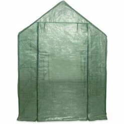 ALICE'S GARDEN Serre De Jardin Basilic 2m² Avec 8 étagères En Polyéthylène - Vert 9 ALICE'S GARDEN Serre De Jardin Basilic 2m² Avec 8 étagères En Polyéthylène - Vert -France Serre de jardin Soldes 2022 52666037 3