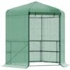 Outsunny Serre De Jardin Hexagonale Avec 6 étagères - Dim. 2,25L X 1,94l X 2,15H M Porte Enroulable Zippée Acier Thermolaqué PE Haute Densité Vert - Vert 1 Outsunny Serre De Jardin Hexagonale Avec 6 étagères - Dim. 2,25L X 1,94l X 2,15H M Porte Enroulable Zippée Acier Thermolaqué PE Haute Densité Vert - Vert -France Serre de jardin Soldes 2022 53591963 1