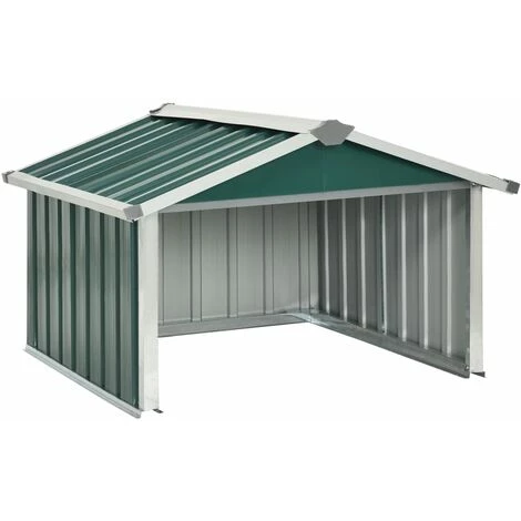 LANGRAY Abri Tondeuse Robot De Jardin 92x97x63 Cm Acier Galvanisé Vert Maison & Jardin 7 LANGRAY Abri Tondeuse Robot De Jardin 92x97x63 Cm Acier Galvanisé Vert Maison & Jardin – Image 5