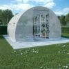 LANGRAY Serre 9 M² 300x300x200 Cm Maison & Jardin -France Serre de jardin Soldes 2022 53826727 1