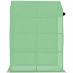 LANGRAY Serre Avec étagères Acier 143x143x195 Cm Maison & Jardin -France Serre de jardin Soldes 2022 53826738 2