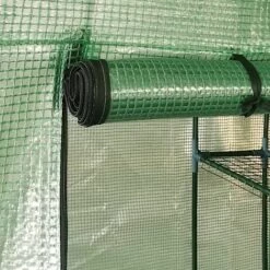 LANGRAY Serre Avec étagères Acier 143x143x195 Cm Maison & Jardin -France Serre de jardin Soldes 2022 53826738 4