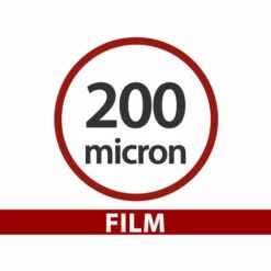 DANCOVER Film De Bricolage Pour Serre 200Mic, 6x60m, 1 Rouleau, Transparent - Transparent