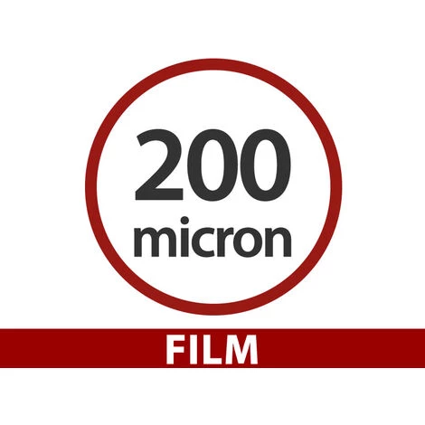DANCOVER Film De Bricolage Pour Serre 200Mic, 6x60m, 1 Rouleau, Transparent - Transparent 3 DANCOVER Film De Bricolage Pour Serre 200Mic, 6x60m, 1 Rouleau, Transparent - Transparent