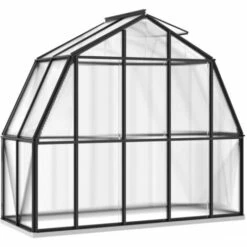 VidaXL Serre Avec Cadre De Base Anthracite 3,3 M² Aluminium - Anthracite -France Serre de jardin Soldes 2022 54256126 5