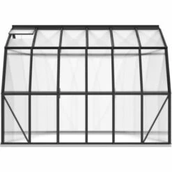 VidaXL Serre Avec Cadre De Base Anthracite 9,98 M² Aluminium - Anthracite -France Serre de jardin Soldes 2022 54342522 5