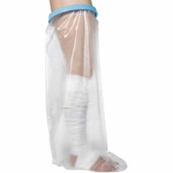 LIFCAUSAL Cast Cover Cast Protector Adulte Étanche Réutilisable Jambe Main Pied Cheville Genou Couvre Plâtre Pansement Bandages Protecteur Sec Pour Douche Bain Plage Longue Jambe