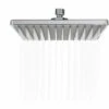 LIFCAUSAL Pommeau De Douche Pluie Carré De 8 Pouces G1/2 Pommeau De Douche Haute Pression Réglable Pommeau De Douche à Jet De Salle De Bain Remplacement Du Pommeau De Douche Pluie En Chrome Poli -France Serre de jardin Soldes 2022 54423502 1