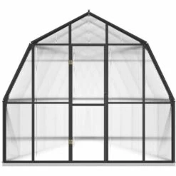 YOUTHUP Serre Avec Cadre De Base Anthracite 16,64 M² Aluminium - Anthracite 9 YOUTHUP Serre Avec Cadre De Base Anthracite 16,64 M² Aluminium - Anthracite -France Serre de jardin Soldes 2022 54514495 3