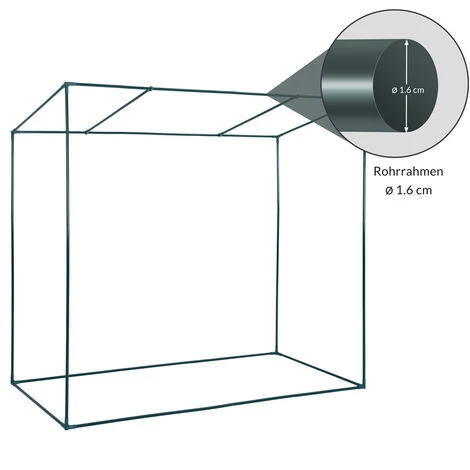 Deuba - Serre à Film 200x173x80cm 5 Deuba - Serre à Film 200x173x80cm – Image 3