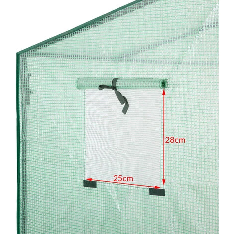 Deuba - Serre à Film 200x173x80cm 7 Deuba - Serre à Film 200x173x80cm – Image 5