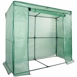 FLOORDIREKT Serre Botanique Environ 1,6 M² 200x78x170 Cm - Vert