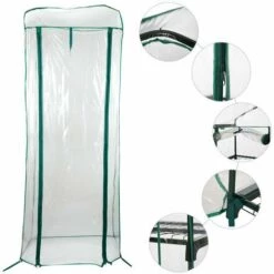 SUPERMARKET Mini Serre Balcon,Serre De Jardin Solide En PVC,Tissu Imperméable Transparent Amovible,pour La Plantation Intérieure Et Extérieure,Pot,Fleurs,Superma,(3 Couches) 9 SUPERMARKET Mini Serre Balcon,Serre De Jardin Solide En PVC,Tissu Imperméable Transparent Amovible,pour La Plantation Intérieure Et Extérieure,Pot,Fleurs,Superma,(3 Couches) -France Serre de jardin Soldes 2022 54902710 3