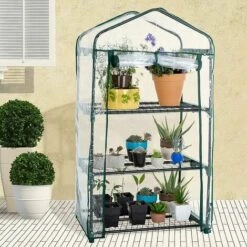 SUPERMARKET Mini Serre Balcon,Serre De Jardin Solide En PVC,Tissu Imperméable Transparent Amovible,pour La Plantation Intérieure Et Extérieure,Pot,Fleurs,Superma,(3 Couches) 10 SUPERMARKET Mini Serre Balcon,Serre De Jardin Solide En PVC,Tissu Imperméable Transparent Amovible,pour La Plantation Intérieure Et Extérieure,Pot,Fleurs,Superma,(3 Couches) -France Serre de jardin Soldes 2022 54902710 4