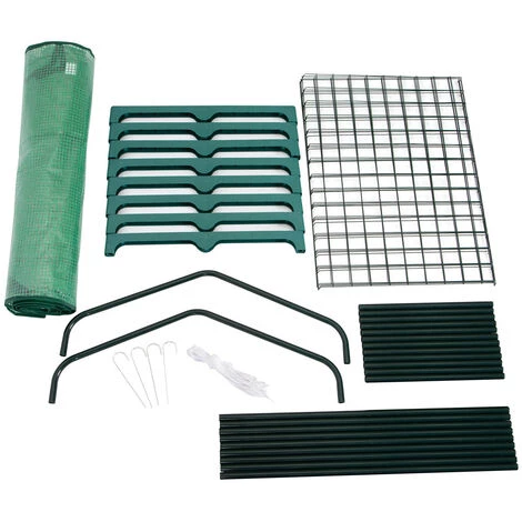 Serre En Polyéthylène De Gardebruk 126x49x69cm 4 Serre En Polyéthylène De Gardebruk 126x49x69cm – Image 2