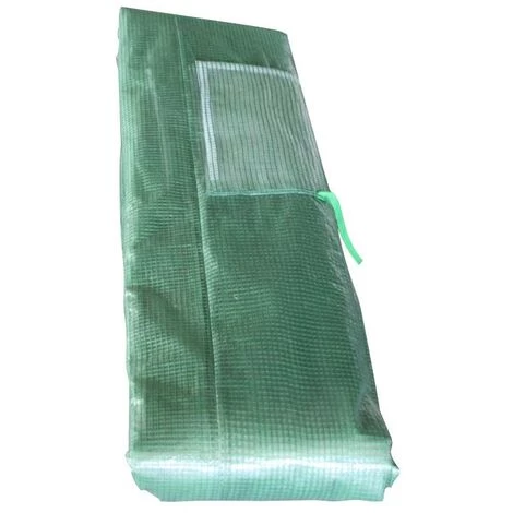 VENTE-UNIQUE.COM Couverture De Rechange Pour Serre Tunnel 12m² - L400 X L300 X H200 Cm - IPOMEA - Vert 7 VENTE-UNIQUE.COM Couverture De Rechange Pour Serre Tunnel 12m² - L400 X L300 X H200 Cm - IPOMEA - Vert – Image 5