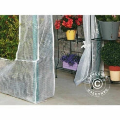 DANCOVER Serre Adossée 1,1x2x2,1m, 2,2m², Transparent - Transparent -France Serre de jardin Soldes 2022 56533667 3
