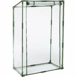 NOVA Greenhouse Pour Plantes Avec Fermeture De Fermeture éclair Transparente Verte Diverses Dimensions Nature Serre à Tomates 100x50x150 Cm Taille : 100x50x150 Cm